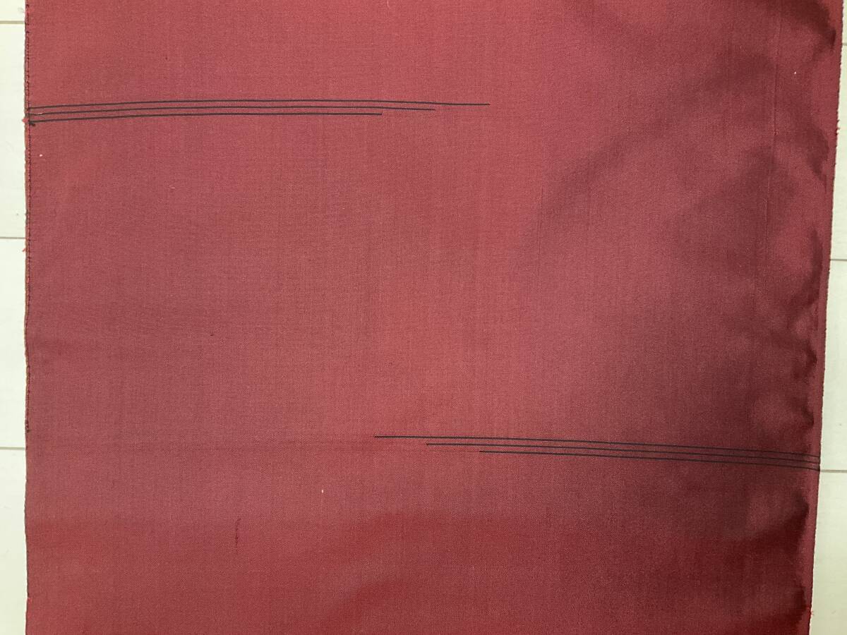 #T3411# натуральный шелк #.. цвет . чёрный. линия . Ooshima эпонж ансамбль не использовался ткань один .
