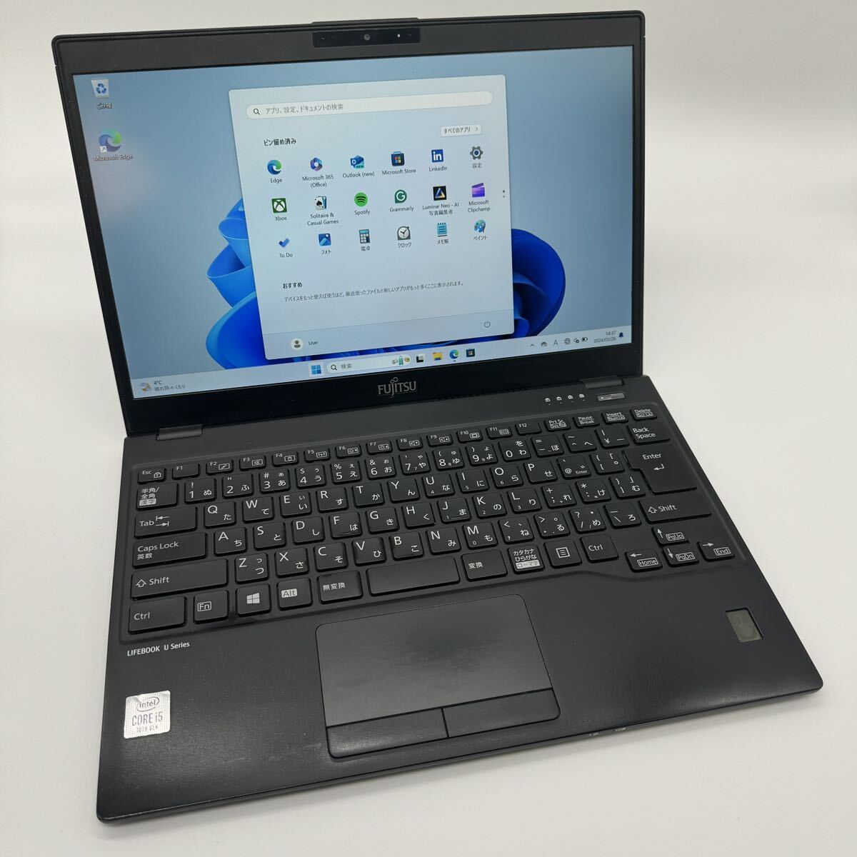 富士通 LIFEBOOK U9310 Core i5 10310U SSD 1TB 8GB WEBカメラ_画像1