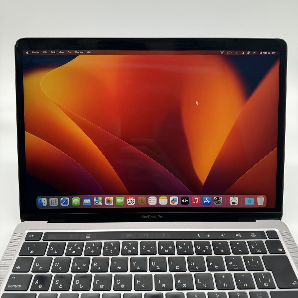 【1円スタート】Apple MacBook Pro 17,1 2020 M1 16GB SSD 1TB Retina Touch Bar スペースグレイ MJ123J/A_画像3