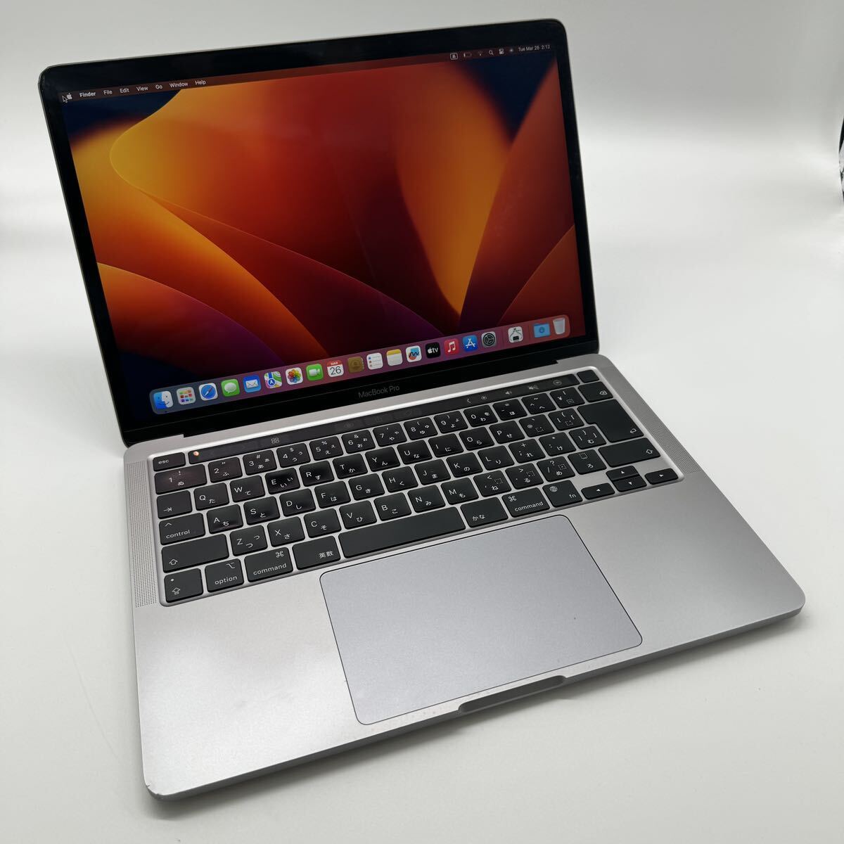 【1円スタート】Apple MacBook Pro 17,1 2020 M1 16GB SSD 1TB Retina Touch Bar スペースグレイ MJ123J/A_画像1