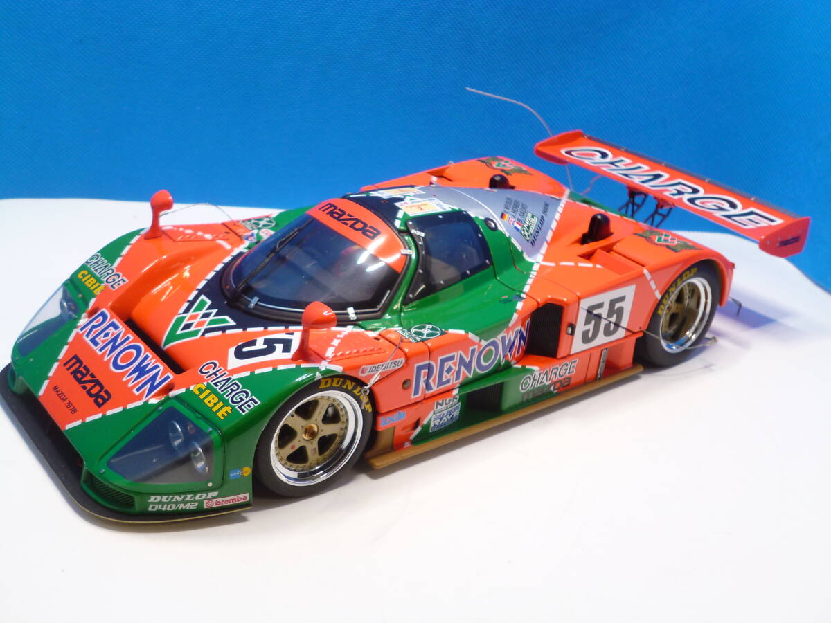 1/18　MAZDA マツダ　787B 1991年 ルマン優勝車　AUTOart_画像1