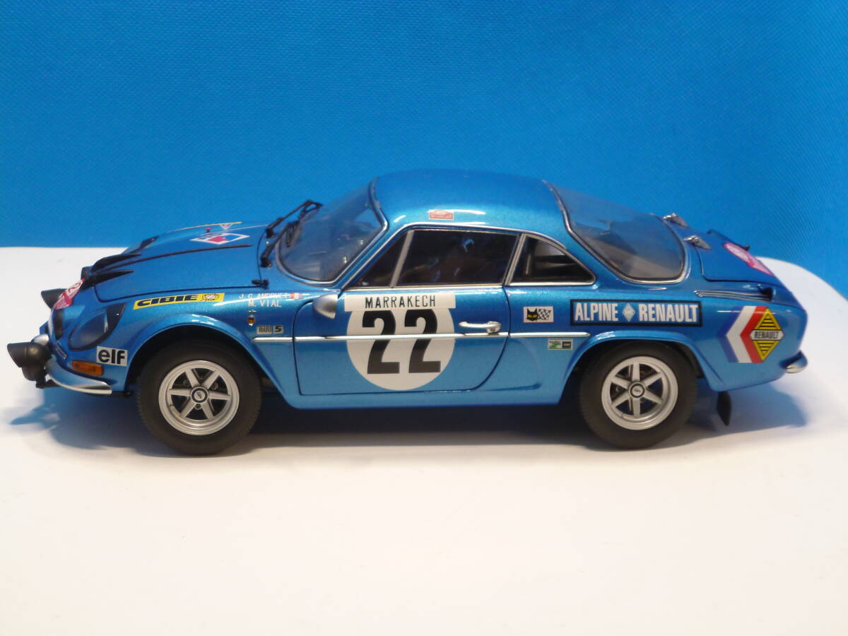 1/18 ALPINE RENAULT A110 1600S No.22 1971 MONTE CARLO RALLY 3rd Place 京商の画像2