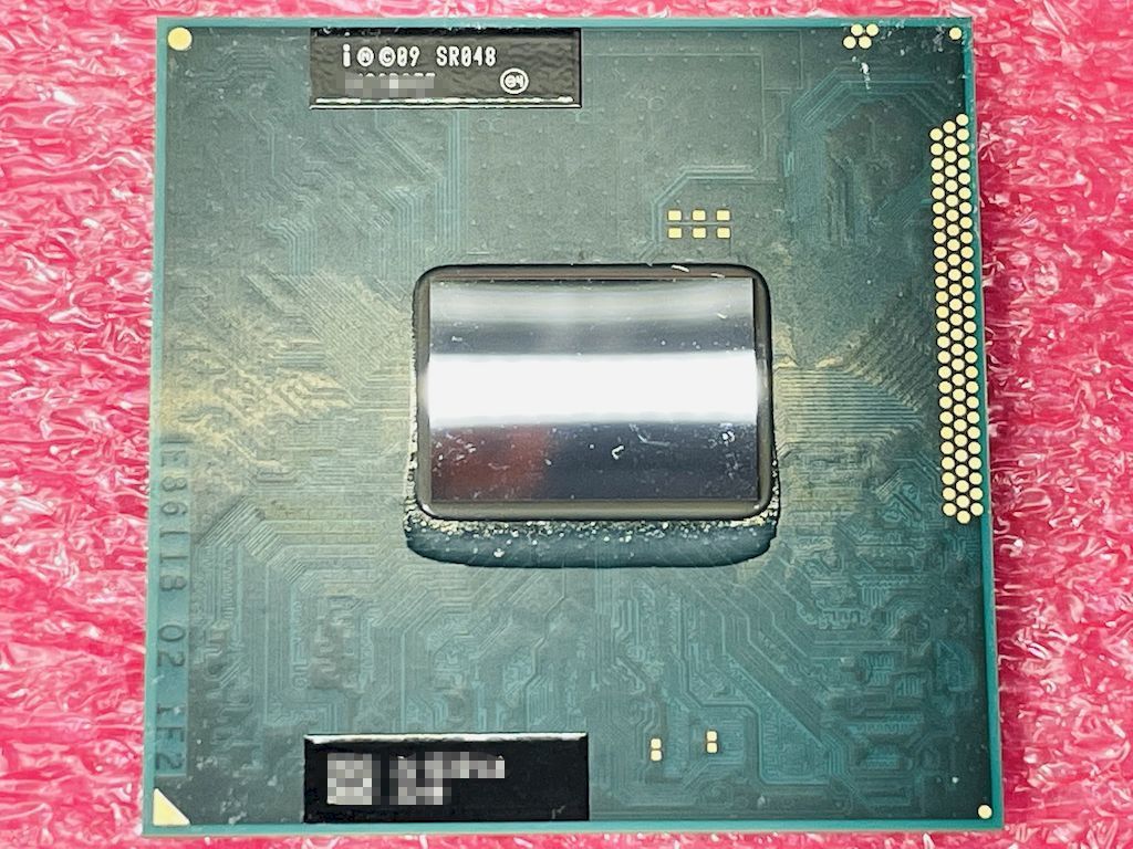 #1053 Intel Core i5-2410M SR04B (2.3-2.9GHz/ 3M/ FCPGA988) 保証付 #01_画像1