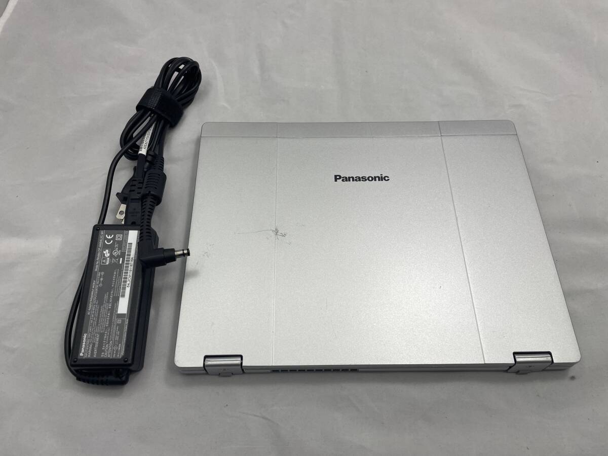 #300610 Panasonic Let's note CF-QV1RDAVS (Core i5-1145G7/16GB/256GB NVMe/12型 タッチ/無線,BT,カメラ/Win10Pro) ※スピーカー左音小※_画像4