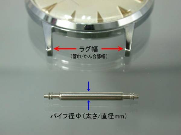 即決バネ棒パイプ直径1.6φSSばね棒300円/1組(2本)6～22mmの画像2