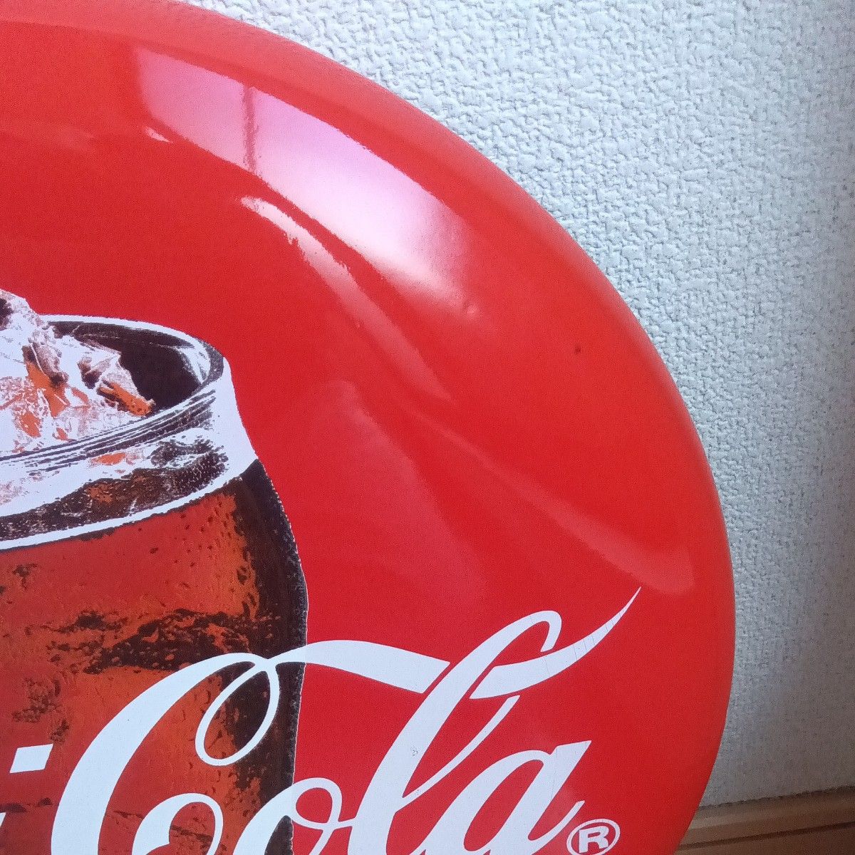 コカコーラ ホーロー看板 瓶コーラ50cm グラスコーラ45cm 2 コカコーラ ホーロー看板 瓶コーラ50cm グラスコーラ45cm 2