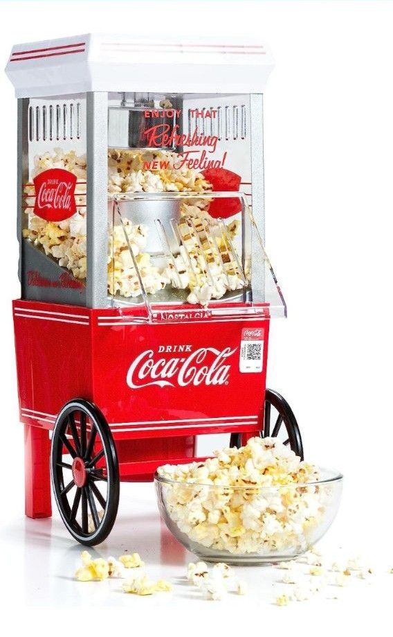 コカコーラ　ポップコーンメーカー　Coca-Cola　popcorn レア　中古品