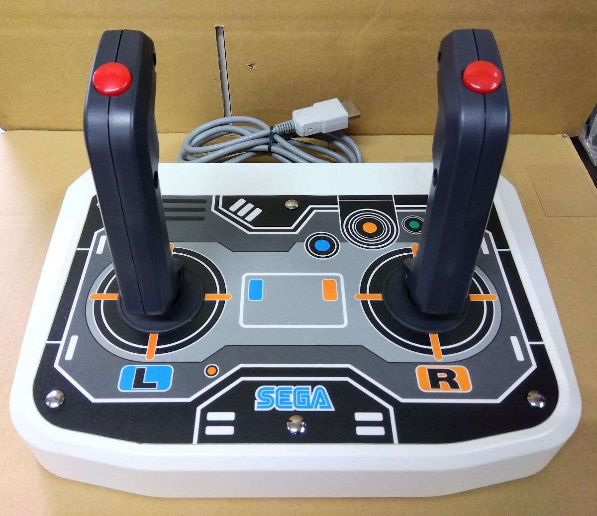 【動作未確認】SEGASATURN セガサターン TWIN-STICK ツインスティック HSS-0154 ゲーム用コントローラ　八王子引き取りOK24353_画像2