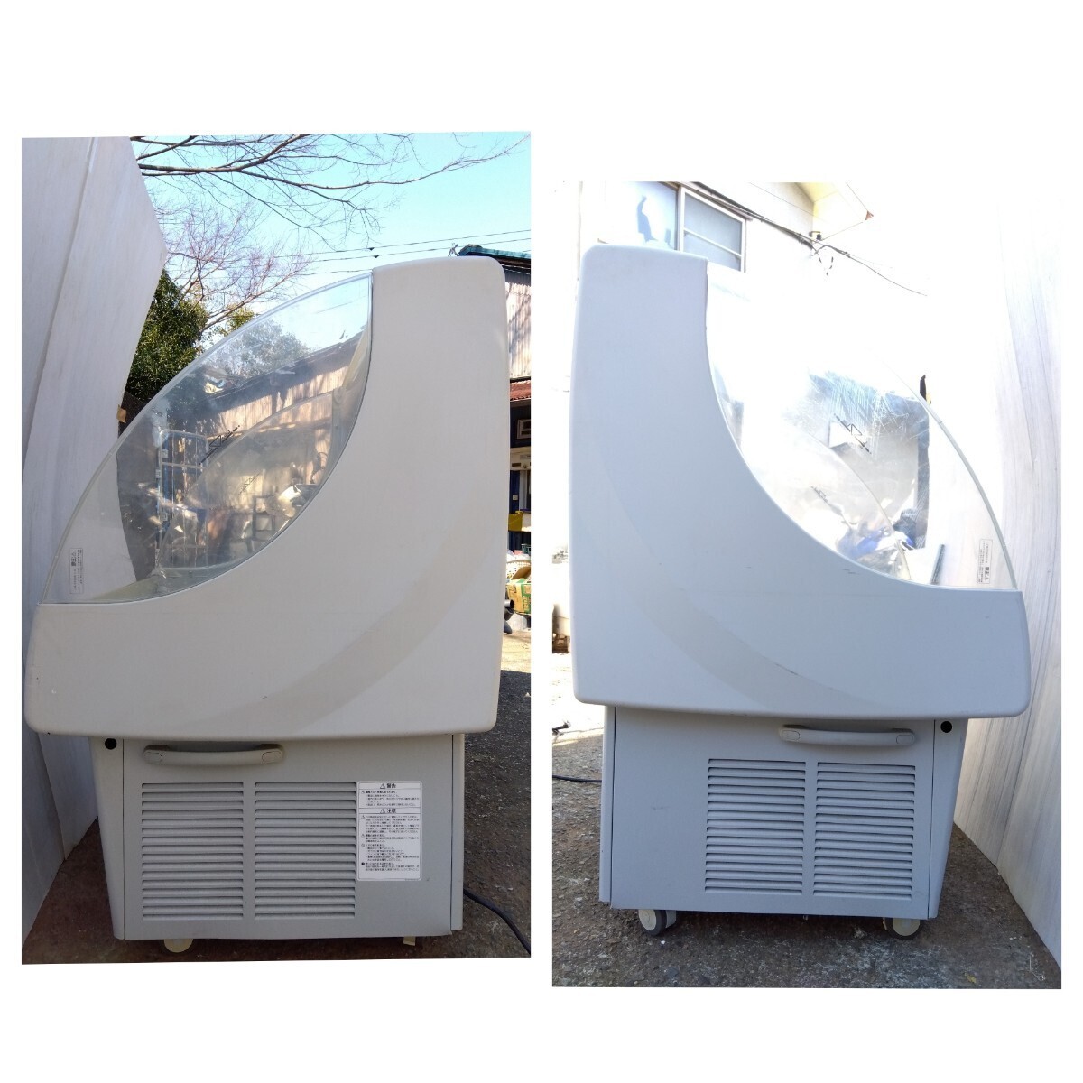 【引き取りのみ】SANYO サンヨー オープン冷蔵ショーケース『SAR-ES900』2008年製 温度変化確認済み 棚板有り 八王子引き取りOK24334の画像5