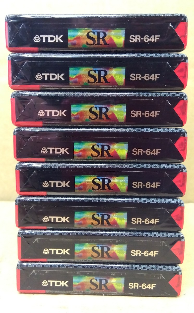 【未開封品】カセットテープ ハイポジ TDK(SR64) ８本セット 人気商品 録音 八王子引き取りOK242120の画像5