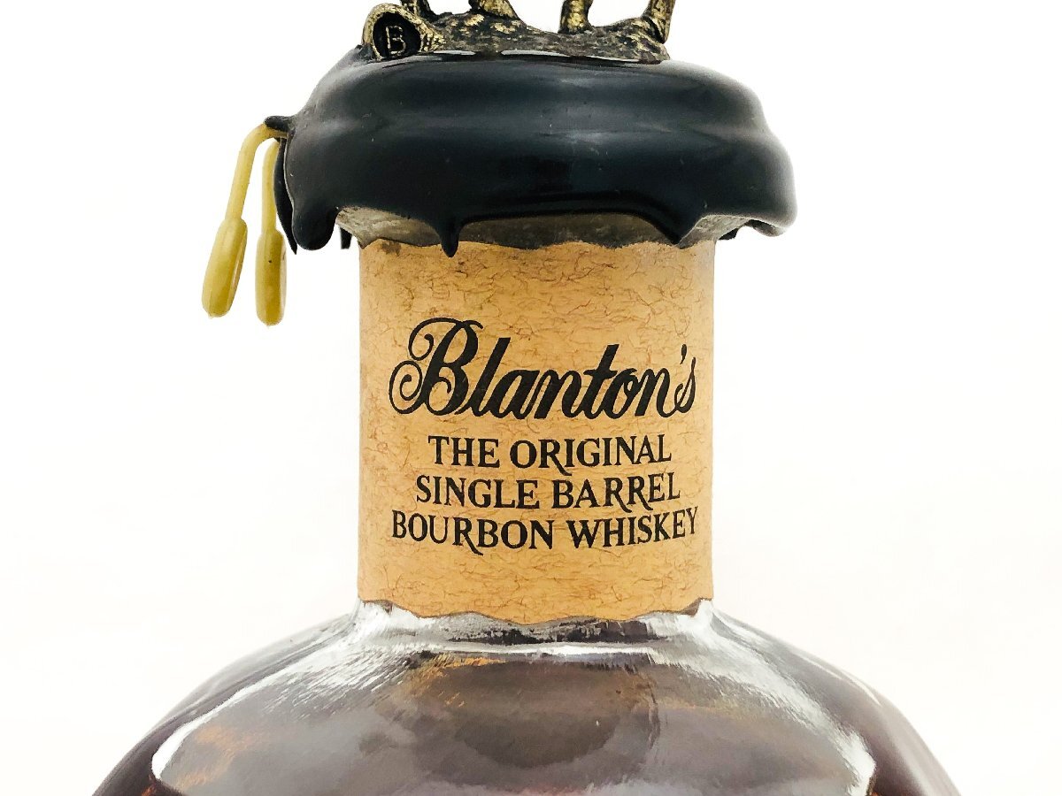 Blanton‘s THE ORIGINAL SINGLE BARREL BOURBON WHISKEY ブラントン シングルバレル バーボンウイスキーの画像5