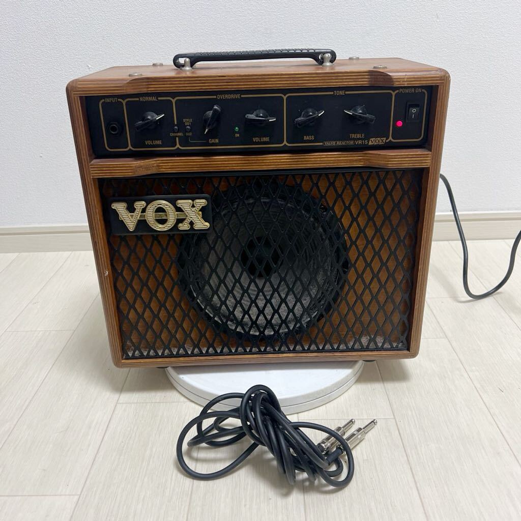 VOX ギターアンプ VR15W 通電確認のみ_画像1