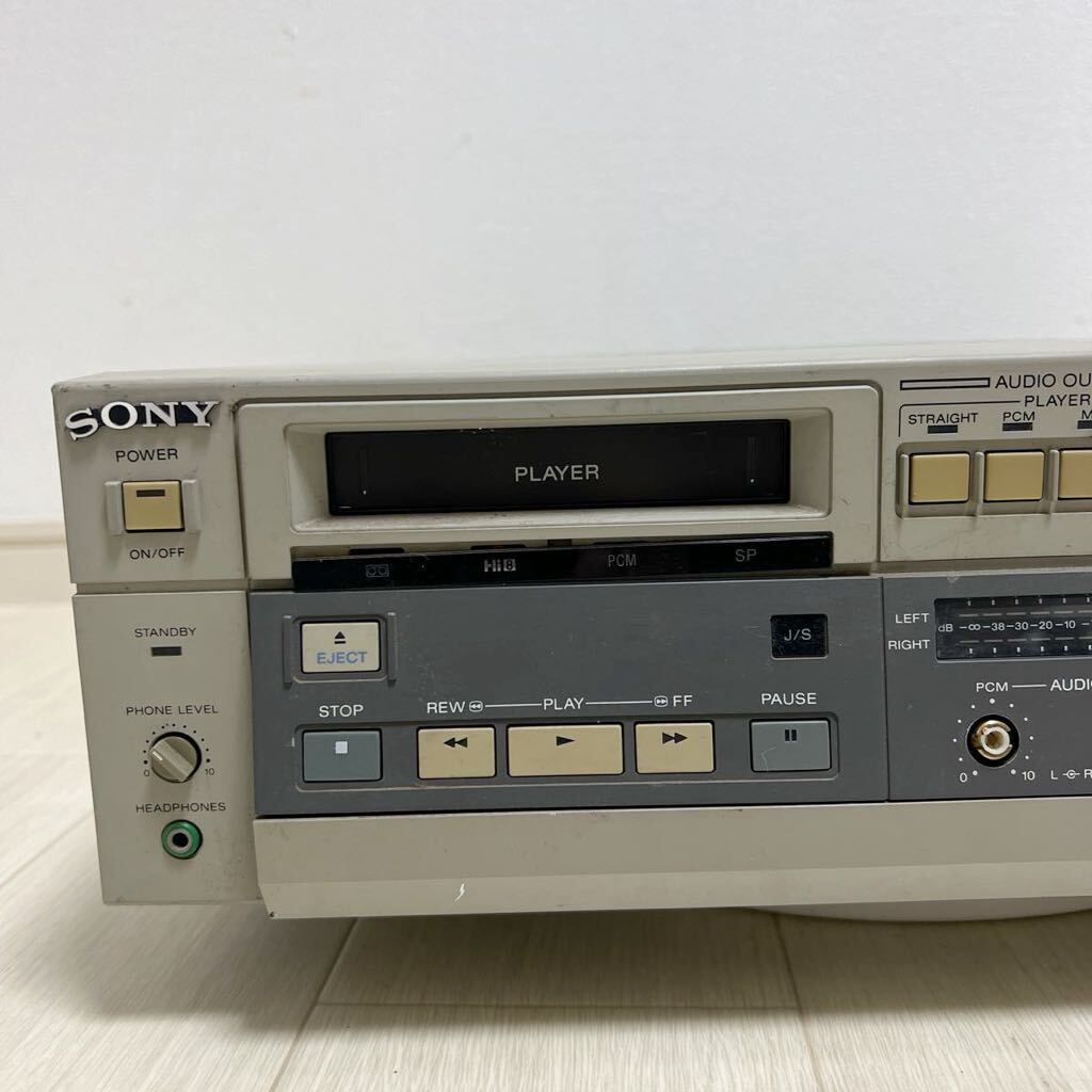 SONY カセットデッキ EVO-9700 ジャンク品_画像2