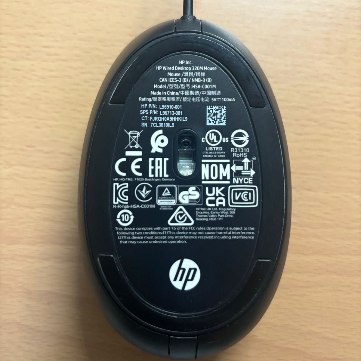 【超美品】HP 純正品 キーボード マウス USB接続 日本語 英語 かな入力 ゲーミング