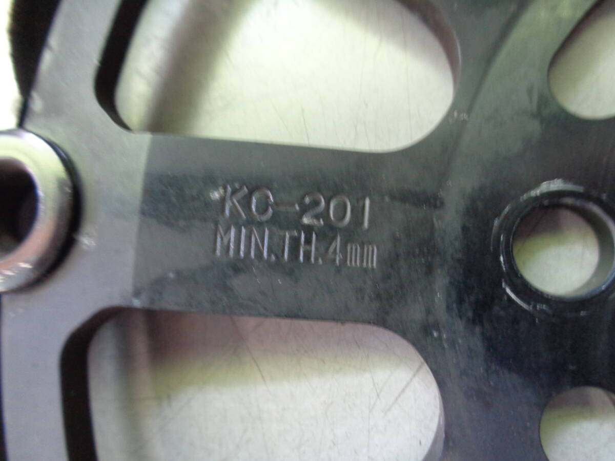 ZRX1100 サンスター KC201 フロントディスクローター 左右 310mm SUNSTAR ブレーキディスク 検索 ZRX1200R ZZR1100 ゼファー1100の画像3