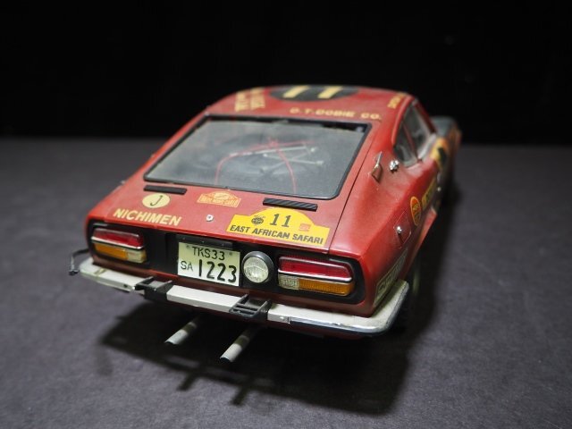 S862【ジャンク品】タミヤ 1/12 ダットサン フェアレディ240Z DATSUN TAMIYA プラモデル 組立済 ビックスケール_画像5