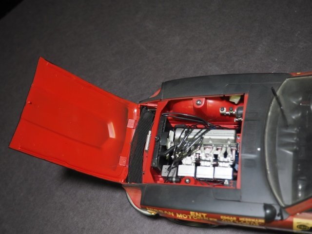 S862【ジャンク品】タミヤ 1/12 ダットサン フェアレディ240Z DATSUN TAMIYA プラモデル 組立済 ビックスケール_画像10