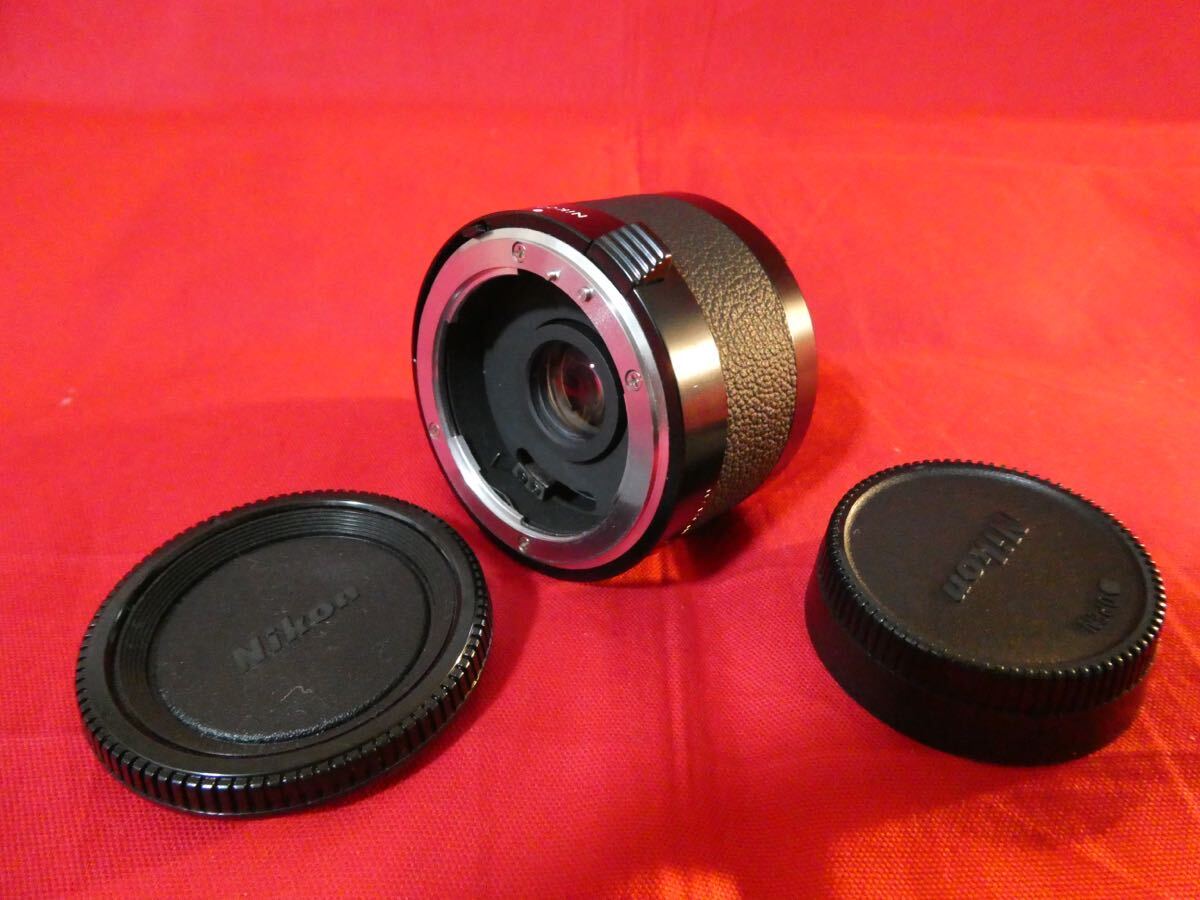 美品 Nikon TELECONVERTER TC-201 2x 防湿庫保管品 ニコン テレコンバーター _画像1