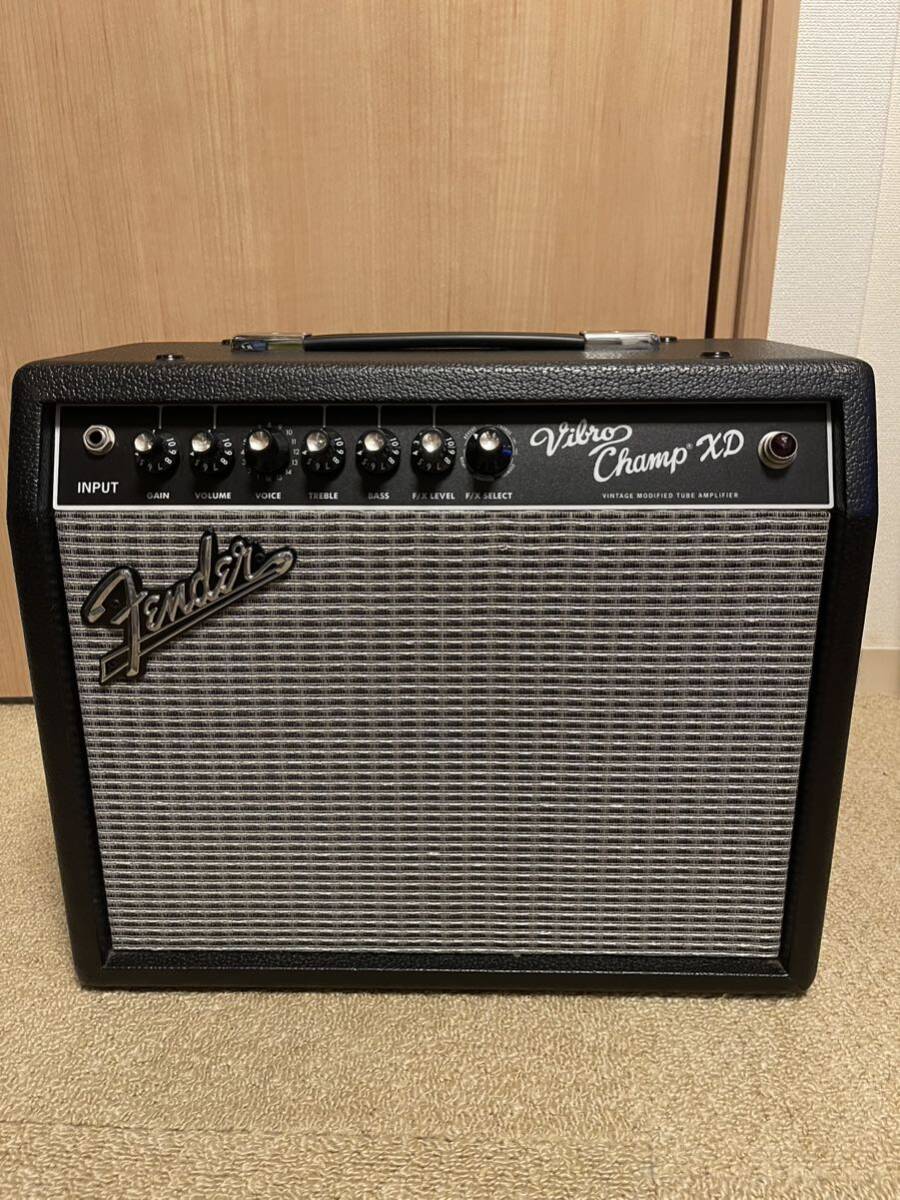 Fender VIBRO CHAMP XD フェンダー ギターアンプ 真空管 Jensenスピーカー付き