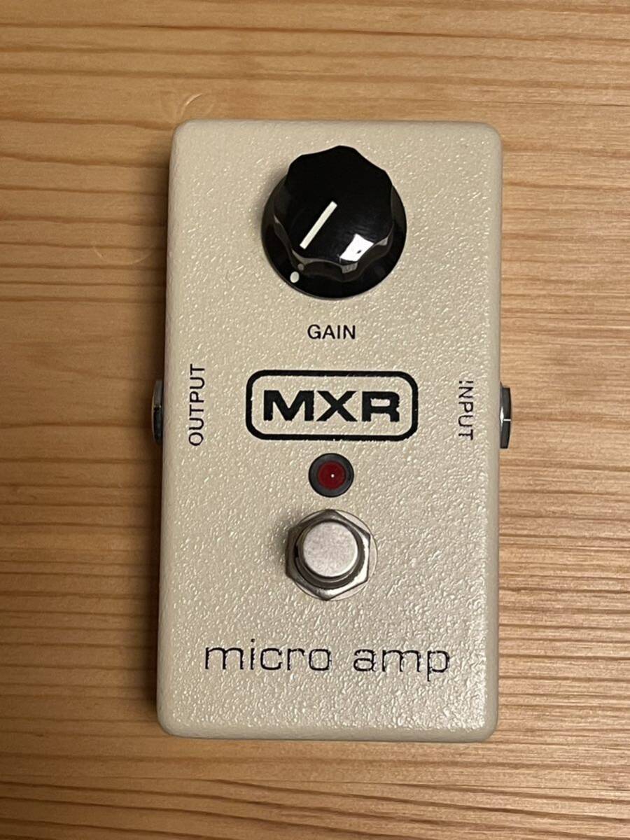 MXR M133 micro amp エムエックスアール ブースター_画像2