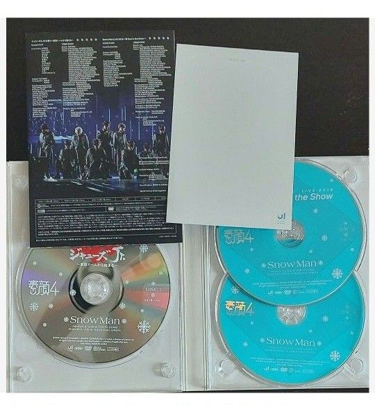 正規品 素顔4 SnowMan盤 DVD 3枚組｜Yahoo!フリマ（旧PayPayフリマ）