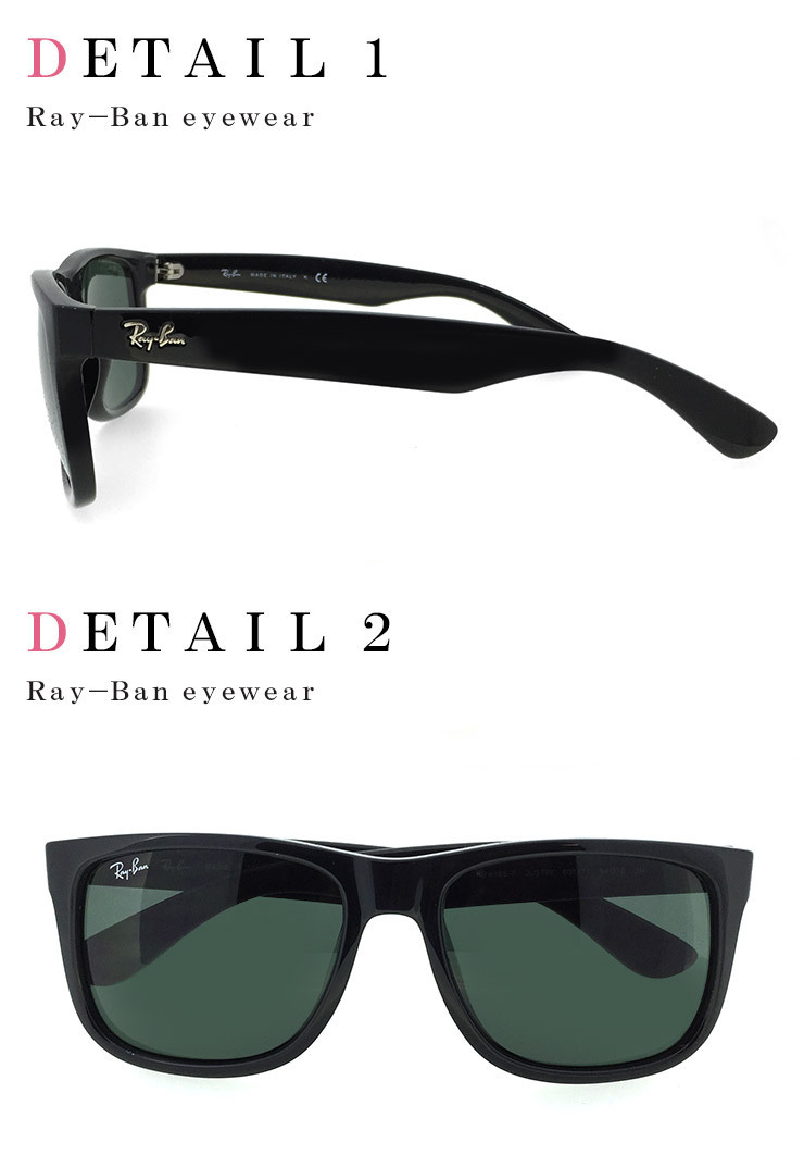  новый товар RayBan солнцезащитные очки Ray-Ban RB4165f 601/71 JUSTIN Justin мужской женский 60171we Lynn тонн type 