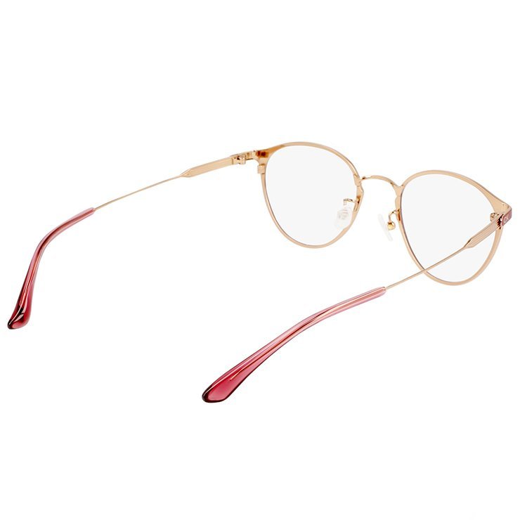 新品 カルバンクライン メガネ ck23121lb-604 calvin klein 眼鏡 ユニセックス モデル めがね チタン メタル フレーム ボストン型_画像4