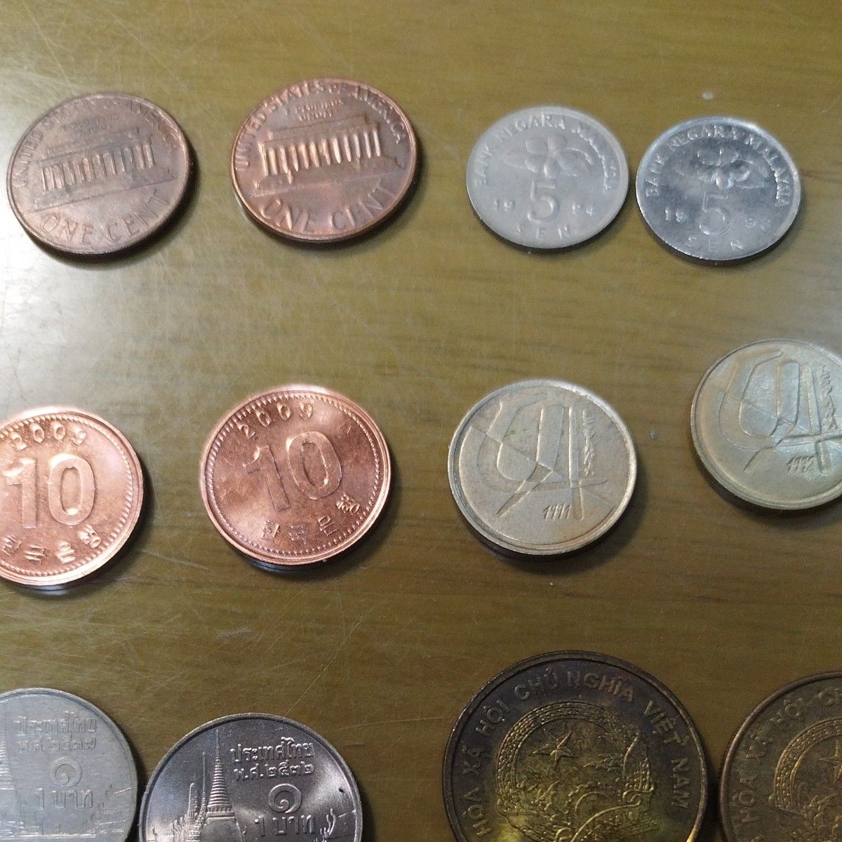 外国コイン15種類30枚 硬貨　NO2