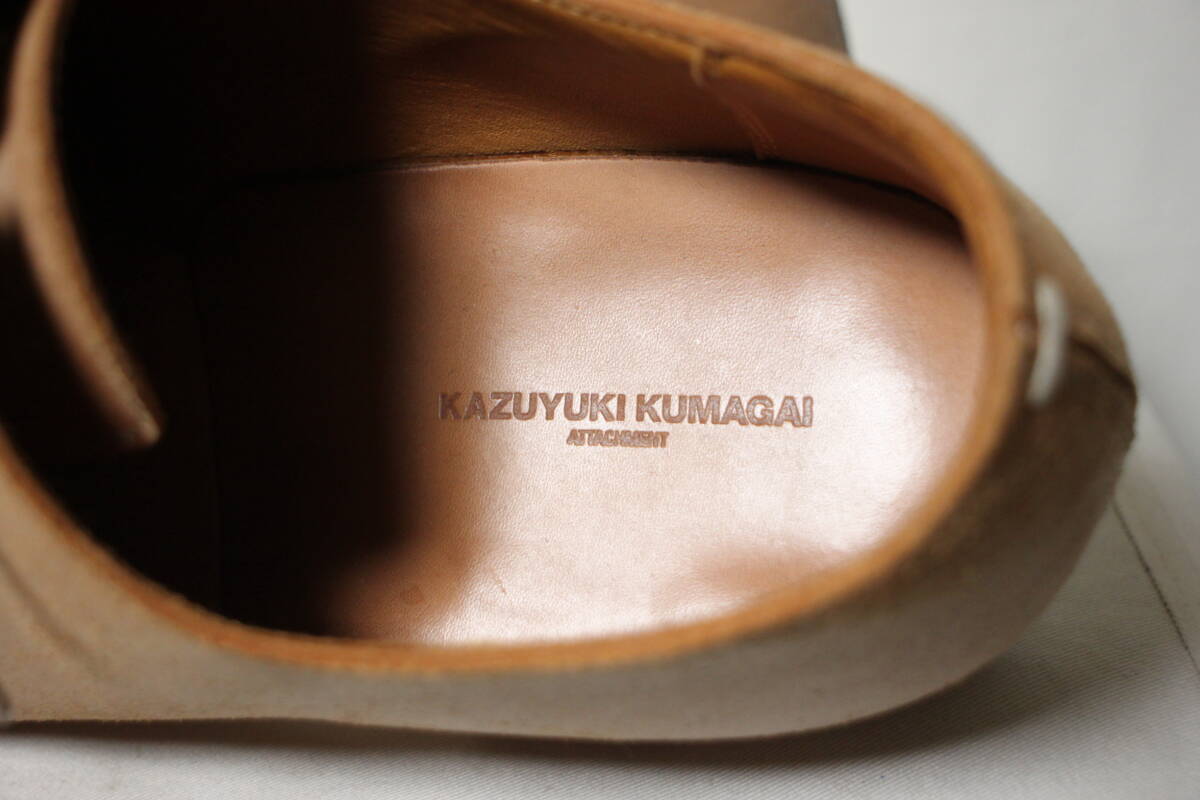 良品】カズユキクマガイ アタッチメント GUIDI カーフレザー 良品】カズユキクマガイ アタッチメント GUIDI カーフレザー
