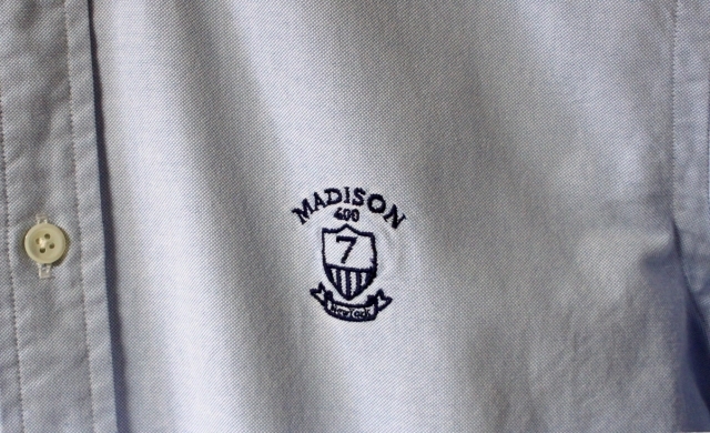 Maker's Shirt鎌倉◆400 Madison マンハッタン オックスフォード BDシャツ M メーカーズシャツ 鎌倉シャツ_画像3