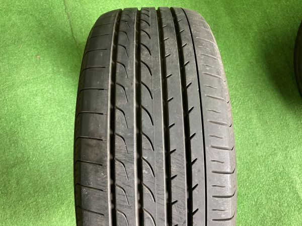 送料無料 中古タイヤ ヨコハマ ブルーアース RV-02 215/55R17 2020年製造 クラウン エスティマ カムリ マークX 4本_画像6