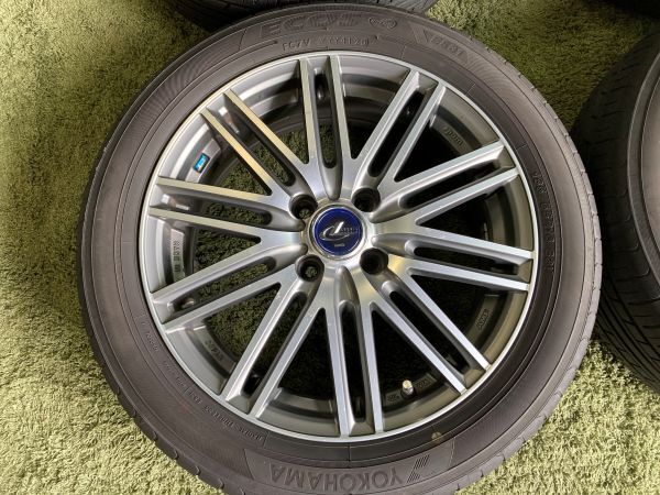 送料無料 ラジアルセット ウェッズ レオニス ナヴィア ヨコハマ エコス ES31 185/55R16 2020年 フィット ヴィッツ マーチ アクア ヤリス_画像2