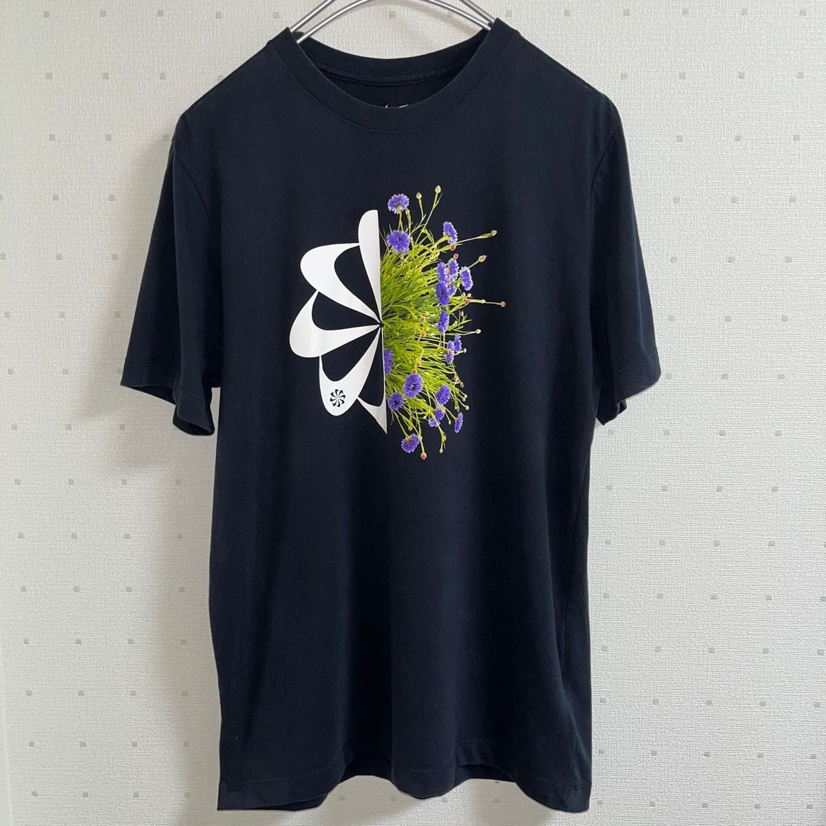 風車ナイキ NIKE スウォッシュ ナイキ Tシャツ 風車ロゴ 花柄