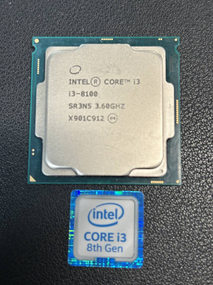 #2 Intel CPU 第8世代 Core i3 8100 3.60GHz LGA1151　■動作確認品 ■送料無料 _画像1