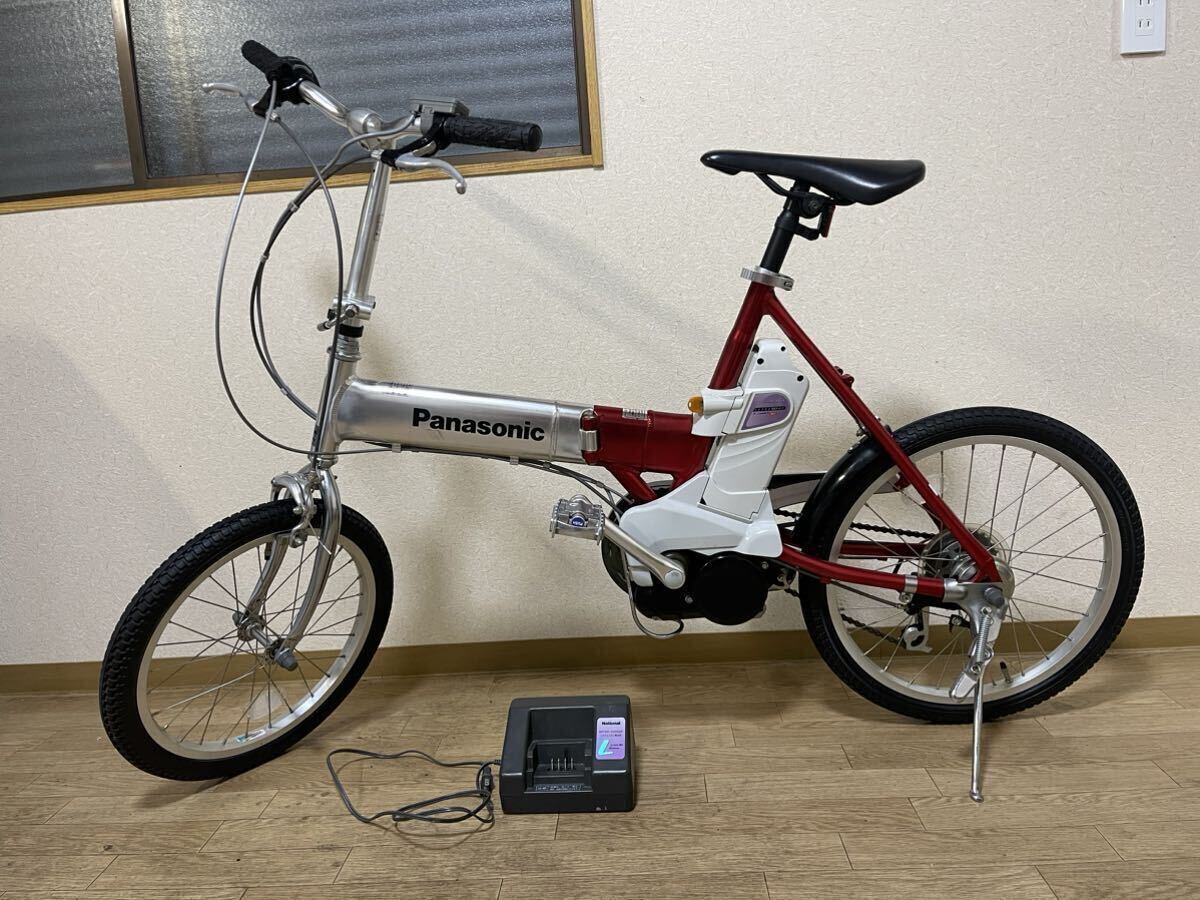 ◆Panasonic 折りたたみ式電動アシスト自転車◆ BE-EHW07R 20インチの画像1