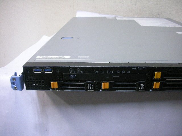 NEC Express 5800/R110i-1(N8100-2531Y)Xeon QuadCore E3 1260L V5 2.9GHz/16GB/SAS 2.5インチ 300GB x 4_画像7