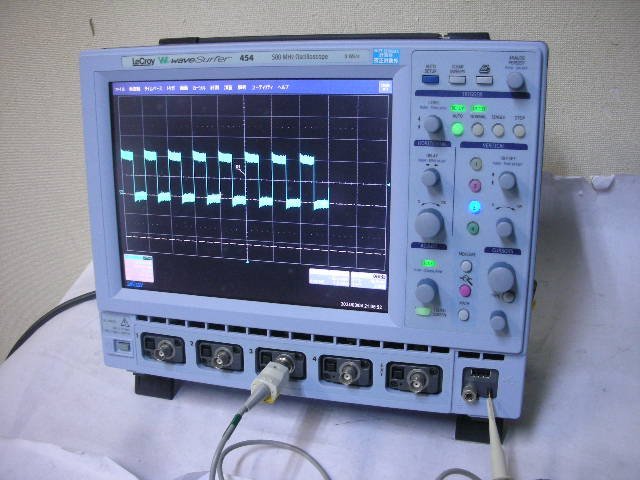 LeCroy 500MHz OSCILLSCOPE WaveSurfer 454VL 現状で！_画像5