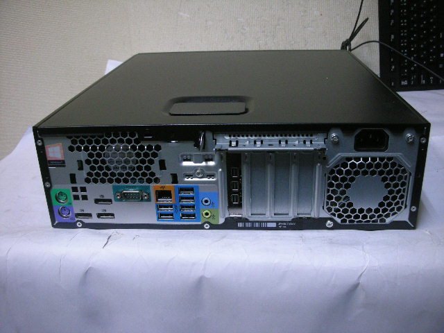 HP Z240 SFF WorkStation(Xeon QuadCore E3 1270 V6 3.8GHz/32GB/SSD M.2 256GB/Quadro P400)_画像4