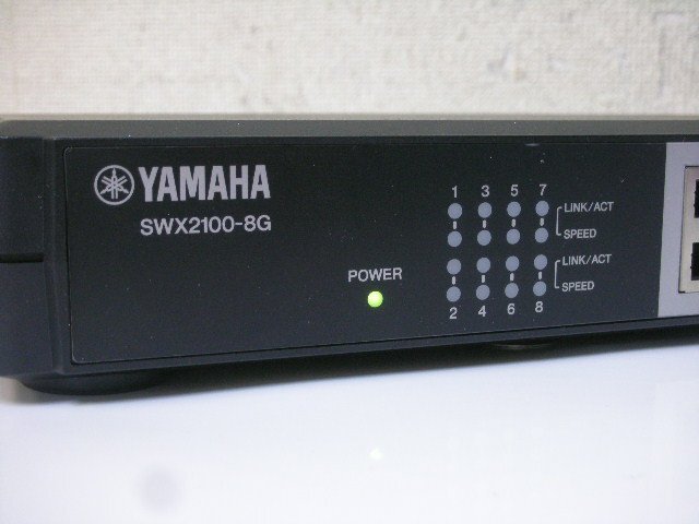 YAMAHA L2 スイッチ SWX2100-8G_画像2