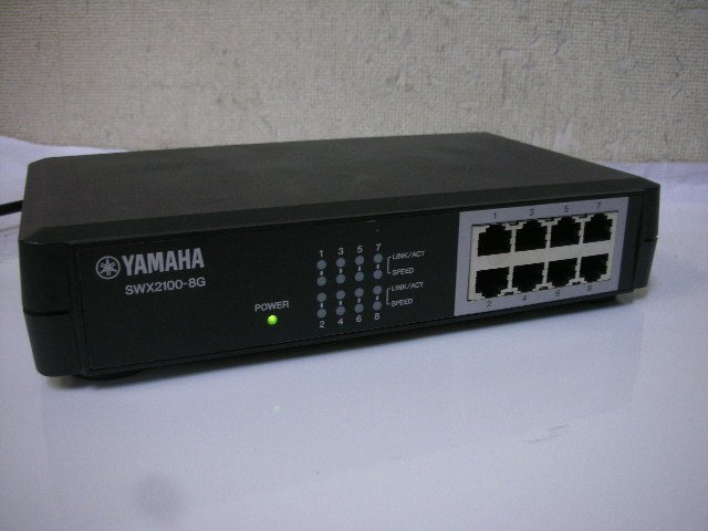 YAMAHA L2 スイッチ SWX2100-8G_画像1