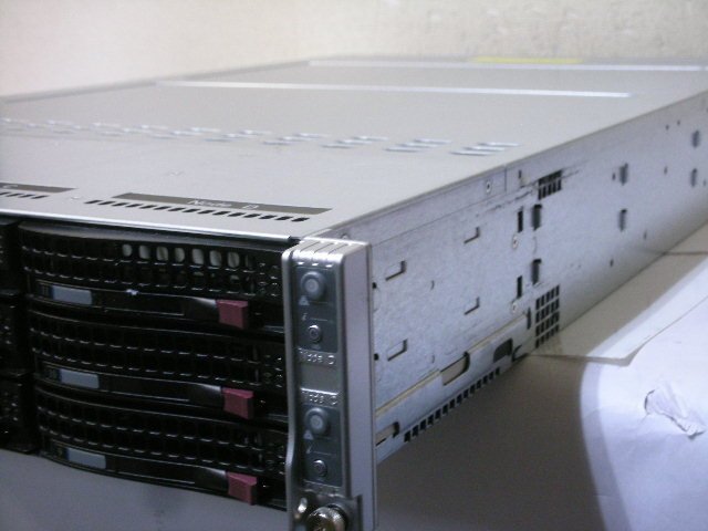 SGI Rackable 4ノード SERVER C112-4GP3-R-FS(Xeon 16Core E5-2697A 2.6GHz x 8/512GB/SATA 1TB x 8)_画像5