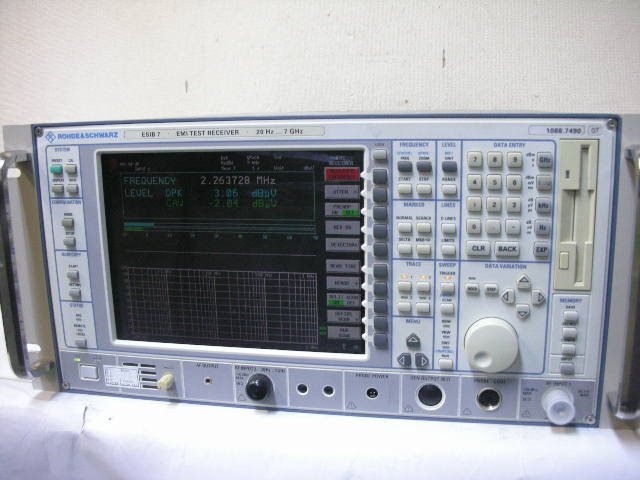 ROHDE & SCHWARZ EMI TEST RECEIVER ESIB7 現状で！の画像1