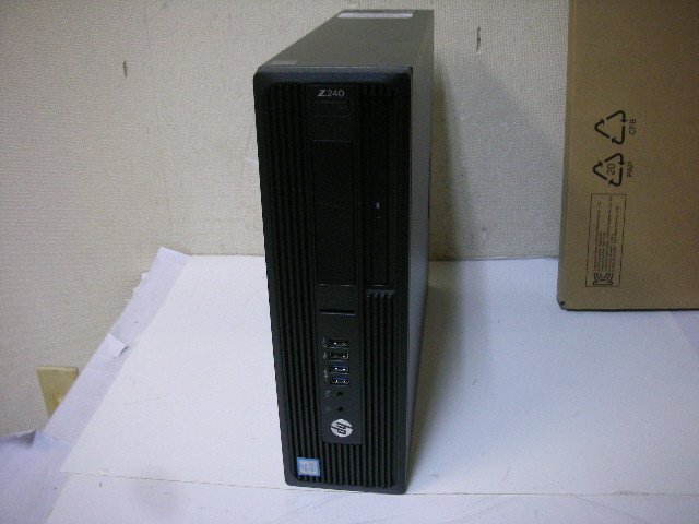 HP Z240 SFF WorkStation(Xeon QuadCore E3-1245 V5 3.5GHz/8GB/SATA 500GB)_画像1