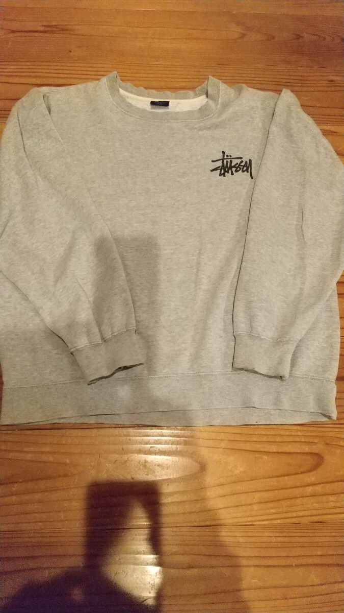 old stussy 90's オールド　ステューシー　ドラゴン　dragon sweat スウェット　古着　ヴィンテージ　Mサイズ 訳あり　ビンテージ_画像3