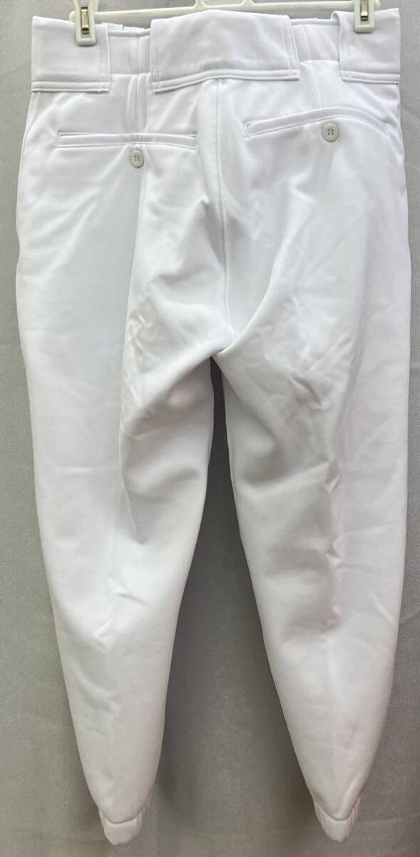 S ミズノ レギュラータイプ 野球 ユニフォーム ズボン パンツ 練習着 ホワイト 白 膝二重 スペアパンツ 一般 12JD6F6001の画像7