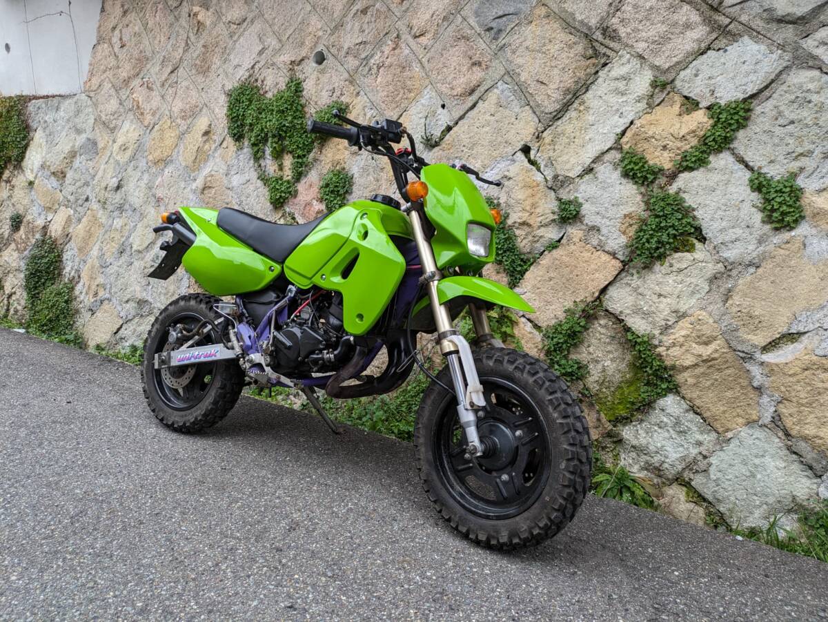 カワサキ KSR50 オフロード仕様 乗って帰れます。神戸発 【検索用】KSR CRM DT GROM XR エイプの画像1