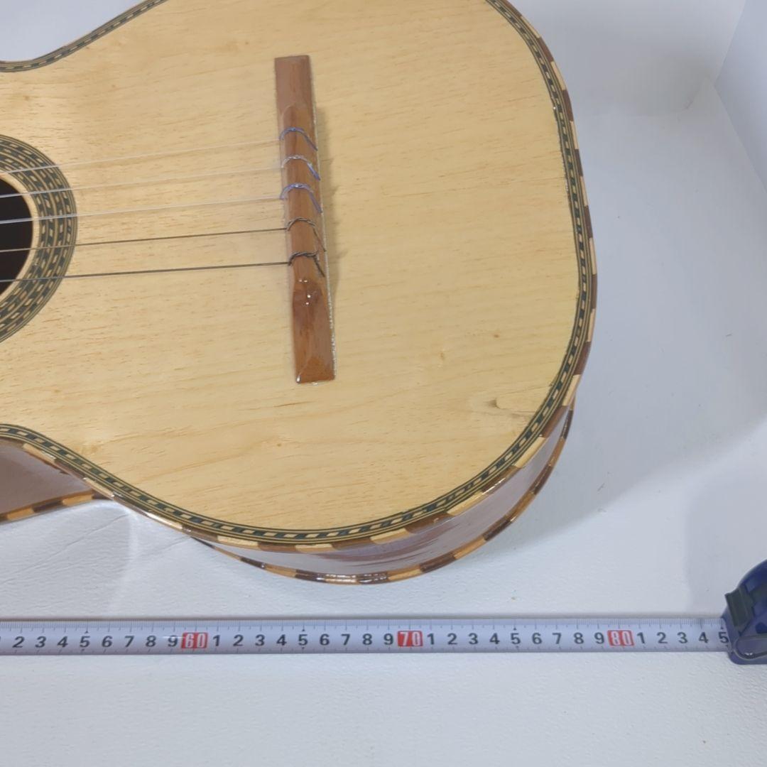 1円スタート ビウエラ Vihuela Espanola 民族楽器 5弦 ハードケース付き ビンテージ MEXICO メキシコ 弦楽器 HAND-MADE GUITARSの画像9