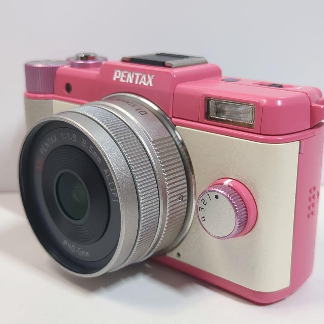 PENTAX Q LOEWE MAGENTA PINK ペンタックス ロエベ コラボ マゼンタ ピンク デジタルカメラ DIGITAL CAMERA_画像3