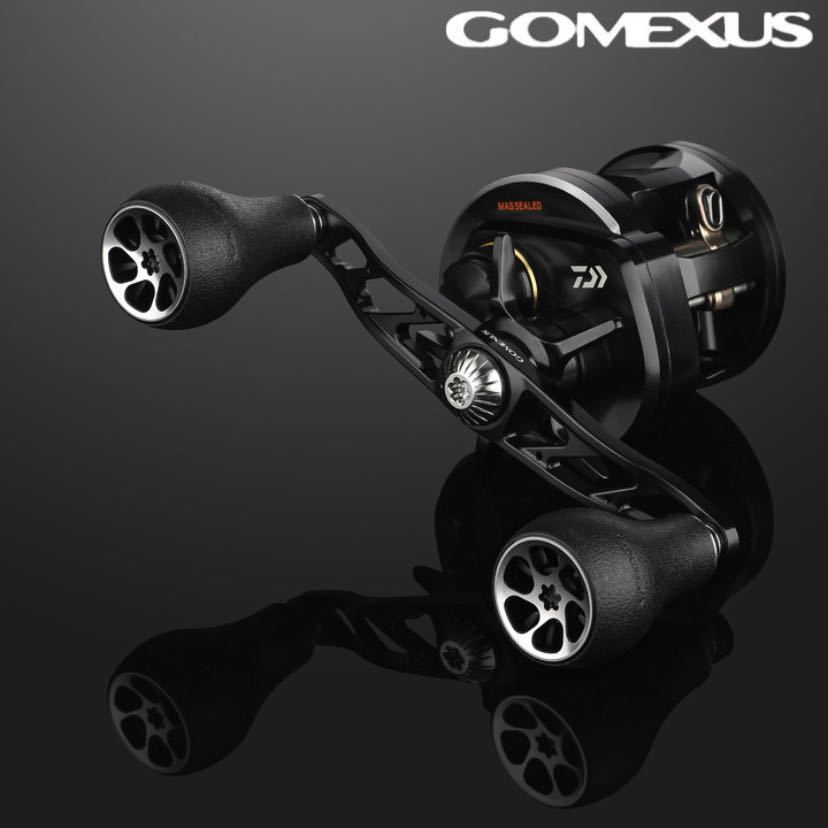 Gomexus【ゴメクサス】 7×4 パワーハンドル 120㎜/シマノ/ダブルハンドル/タッチノブ 30㎜ ブラックハンドル_画像3