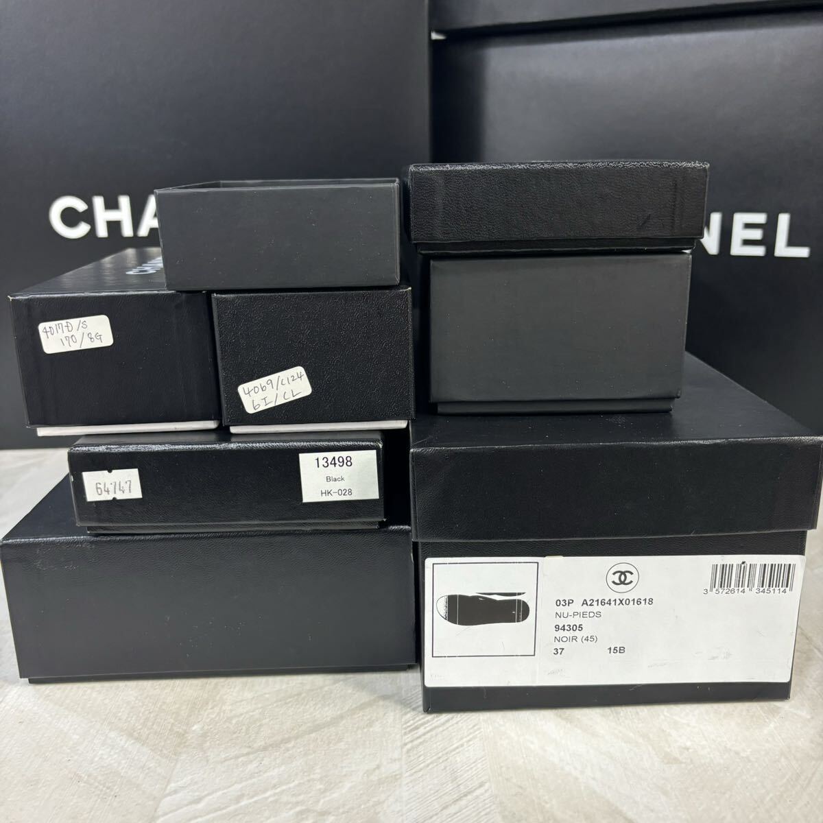 CHANEL シャネル 空箱 付属品 まとめ売り BOX 空き箱 _画像2